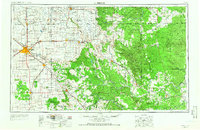 Lubbock 1954 topographic map preview