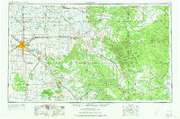 Lubbock 1954 topographic map thumbnail