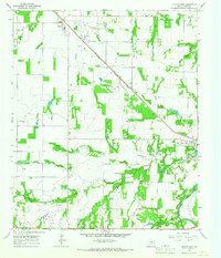 Lueders West 1965 topographic map thumbnail