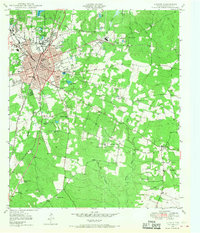 Lufkin 1949 topographic map preview