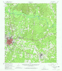 Lufkin 1949 topographic map preview
