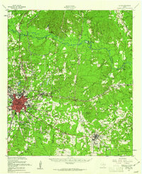 Lufkin 1949 topographic map preview