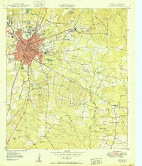 Lufkin 1950 topographic map preview