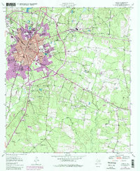 Lufkin 1949 topographic map preview