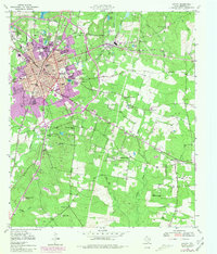 Lufkin 1949 topographic map preview