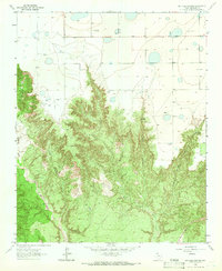 Luttrell Springs 1963 topographic map thumbnail