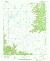 Luttrell Springs NE 1963 topographic map thumbnail