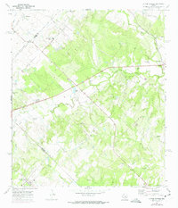 Lytton Springs 1968 topographic map thumbnail
