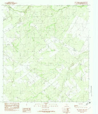 Mac Donald Lake 1982 topographic map thumbnail
