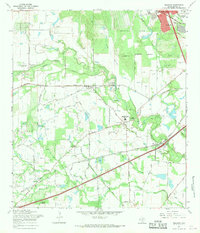 Macdona 1967 topographic map thumbnail