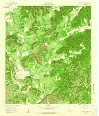 Magers Crossing 1960 topographic map thumbnail