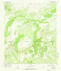 Magill Mountain 1955 topographic map thumbnail