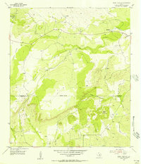 Magill Mountain 1955 topographic map thumbnail