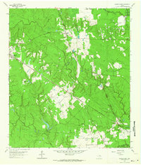 Magnolia East 1962 topographic map thumbnail