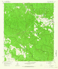 Magnolia West 1962 topographic map thumbnail