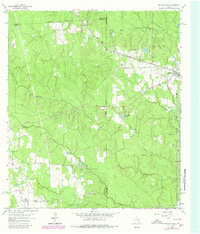 Magnolia West 1962 topographic map thumbnail