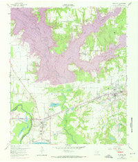 Malakoff 1960 topographic map preview