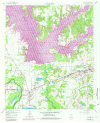 Malakoff 1960 topographic map preview