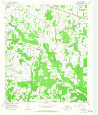 Malta 1965 topographic map preview