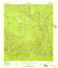 Malvado 1943 topographic map preview