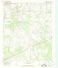Mankins 1966 topographic map thumbnail