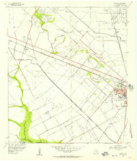 Manvel 1956 topographic map thumbnail