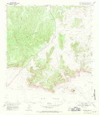 Marathon Gap 1968 topographic map thumbnail