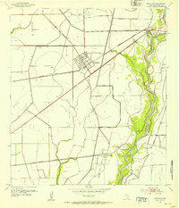 Markham 1952 topographic map thumbnail