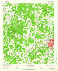 Marshall West 1962 topographic map thumbnail