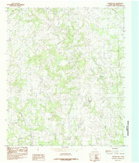 Martins Mill 1984 topographic map thumbnail