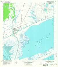 Matagorda 1952 topographic map thumbnail