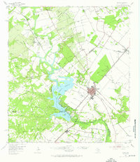 Mathis 1954 topographic map thumbnail