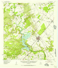 Mathis 1954 topographic map thumbnail