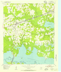 Maud 1955 topographic map preview