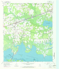 Maud 1955 topographic map thumbnail