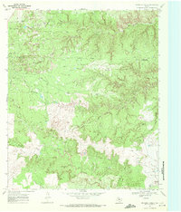 Maverick Creek 1969 topographic map thumbnail