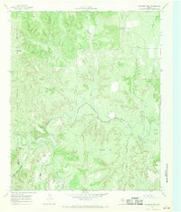 Maverick Flat 1966 topographic map thumbnail