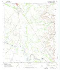 McCamey South 1972 topographic map thumbnail