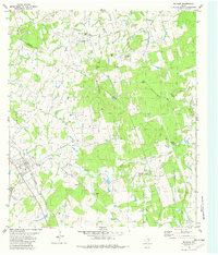 McDade 1982 topographic map thumbnail