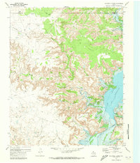 McDowell Creek 1970 topographic map thumbnail
