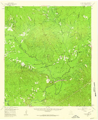 Mc Gee Bend 1958 topographic map thumbnail