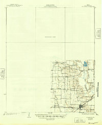 McKinney 1929 topographic map thumbnail