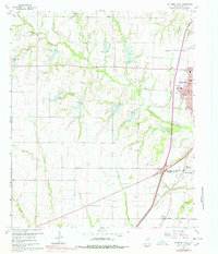 McKinney West 1960 topographic map thumbnail