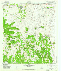 McMillan Mountains 1958 topographic map thumbnail