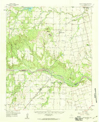 Medicine Mound 1958 topographic map thumbnail