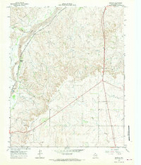 Mendota 1967 topographic map thumbnail