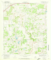 Mercers Gap 1969 topographic map thumbnail