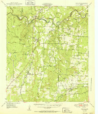 Mercury 1950 topographic map preview
