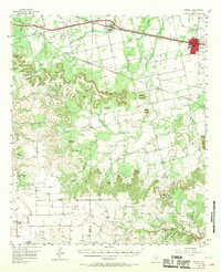 Merkel 1957 topographic map thumbnail