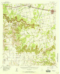 Merkel 1957 topographic map thumbnail